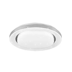 Reality Leuchten Loftlamper > LED-loftslampe Atria, Ø 38 cm, hvid, plast, CCT