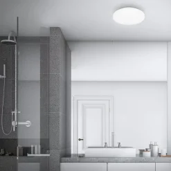 Briloner Loftlamper|Loftlamper > LED-loftslampe Case til badeværelset IP44 3.000K Ø 28cm