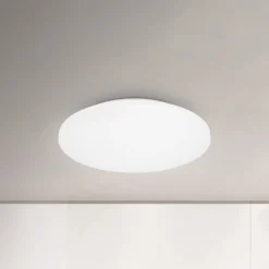 Loftlamper ^ Briloner LED-loftslampe Case til badeværelset IP44 3.000K Ø 40cm