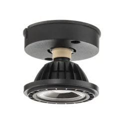 Lucide Loftlamper|Loftlamper > LED-loftslampe Fedler dæmpet til varm, sort