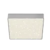 Briloner Loftlamper > LED-loftslampe Flame Star, 21,2 x 21,2 cm sølv