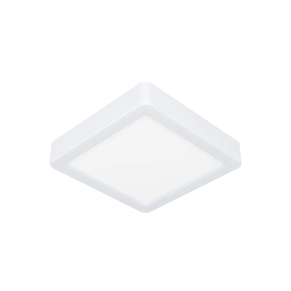 EGLO Loftlamper > LED-loftslampe Fueva 5 IP44 3000K hvid 16x16cm