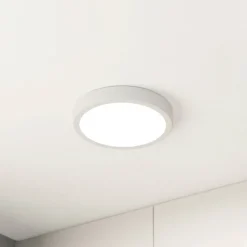 EGLO Loftlamper|Loftlamper > LED-loftslampe Fueva 5 IP44 3000K hvid Ø21cm