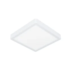 EGLO Loftlamper|Loftlamper > LED-loftslampe Fueva 5 IP44 3000K hvid 21x21cm