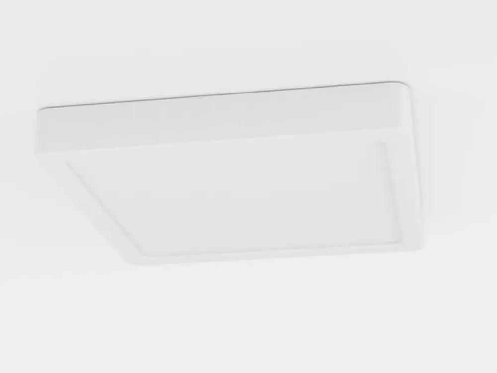 EGLO Loftlamper|Loftlamper > LED-loftslampe Fueva 5 IP44 3000K hvid 21x21cm