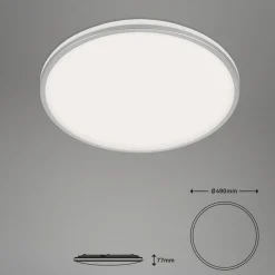 Briloner Loftlamper|Loftlamper > LED-loftslampe Ivy S, dæmpbar, CCT, Ø 49 cm