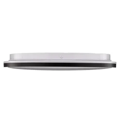 Arbejdsrum/Kontor ^ Briloner LED-loftslampe Lana, baggrundsbelyst effekt Ø28 sort