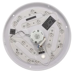 Arbejdsrum/Kontor ^ Briloner LED-loftslampe Lana, baggrundsbelyst effekt Ø28 sort