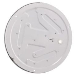 Arbejdsrum/Kontor ^ Briloner LED-loftslampe Lana, baggrundsbelyst effekt Ø28 sort