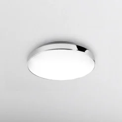 Loftlamper ^ Briloner LED-loftslampe Malbona, kromramme, Ø 28,5 cm