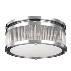 FEISS Loftlamper > LED-loftslampe Paulson IP44 krom Ø 38,1 cm