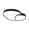 Loftlamper ^ Trio Lighting LED-loftslampe Rise, sort, 77 x 63 cm, CCT, dæmpbar