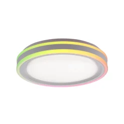 Loftlamper ^ JUST LIGHT. GmbH LED loftslampe Sfærisk, CCT, RGB, Ø 40cm