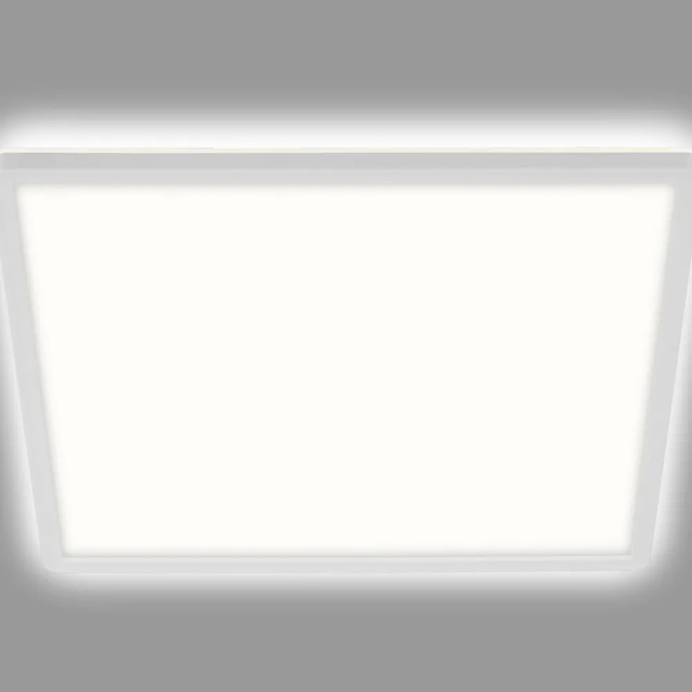 Briloner Loftlamper|Loftlamper > LED-loftslampe Slank, kantet 42 x 42 cm