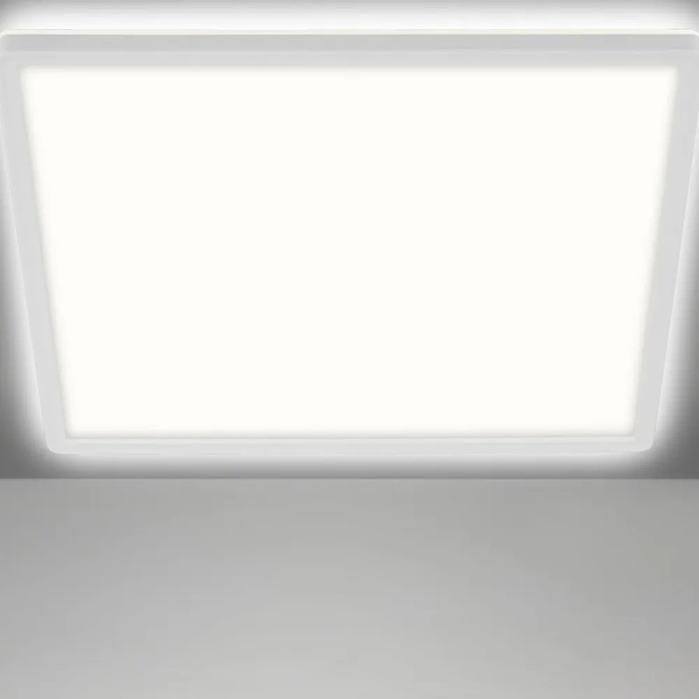 Briloner Loftlamper|Loftlamper > LED-loftslampe Slank, kantet 42 x 42 cm