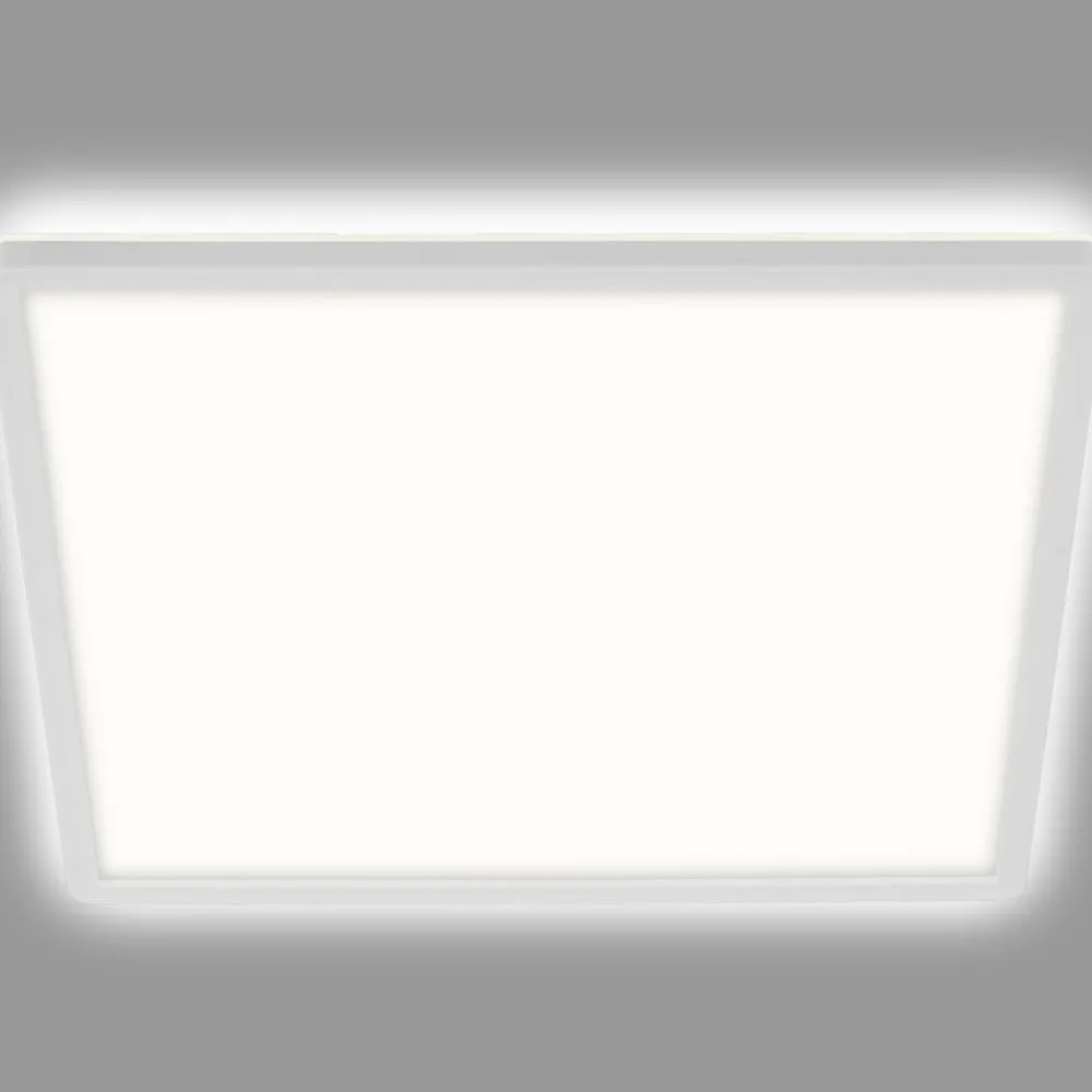 Briloner Loftlamper|Loftlamper > LED-loftslampe Slank, kantet 29,3 x 29,3 cm