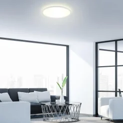 Briloner Gang|Loftlamper > LED-loftslampe Slim, rund, 42 cm