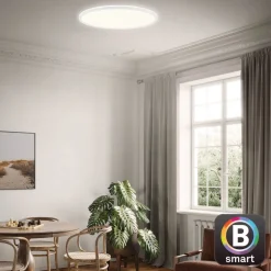 Briloner Loftlamper|Loftlamper > LED-loftslampe Slim S dæmpbar CCT hvid Ø 45 cm