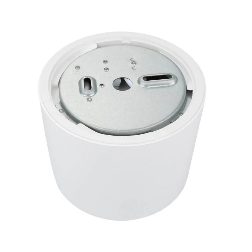 Indbygningsspots ^ EVN LED-loftspot ALG54, Ø 21,3 cm, hvid