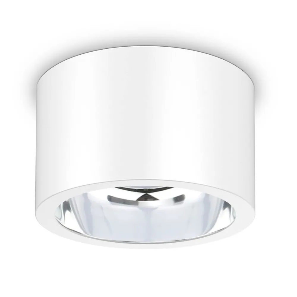 Indbygningsspots ^ EVN LED-loftspot ALG54, Ø 21,3 cm, hvid