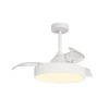 Mantra Iluminación Loftventilatorer > LED-loftventilator Alaska Mini hvid DC støjsvag Ø 91 cm CCT