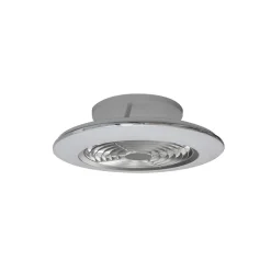 Loftventilatorer ^ Mantra Iluminación LED-loftventilator Alisio mini, sølv