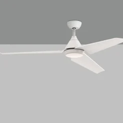 Loftventilatorer ^ ACB ILUMINACIÓN LED-loftventilator Bora, fjernbetjening CCT IP44