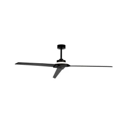 Mantra Iluminación Loftventilatorer > LED-loftventilator Brisa sort/træ DC støjsvag 175 cm CCT