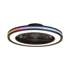 Loftventilatorer ^ Mantra Iluminación LED-loftventilator Gamer Big sort DC lydsvag 56 cm CCT RGB