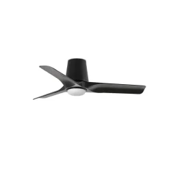 FARO BARCELONA Loftventilatorer > LED-loftventilator Hey, sort, DC, støjsvag, Ø 90 cm, CCT