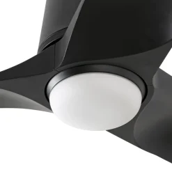 FARO BARCELONA Loftventilatorer > LED-loftventilator Hey, sort, DC, støjsvag, Ø 90 cm, CCT