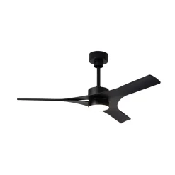 Mantra Iluminación Loftventilatorer > LED-loftventilator Thai sort DC-motor støjsvag Ø 122 cm CCT
