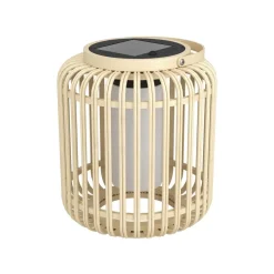 EGLO Solcellelamper > LED-lygte Marliano, lys træ, træ