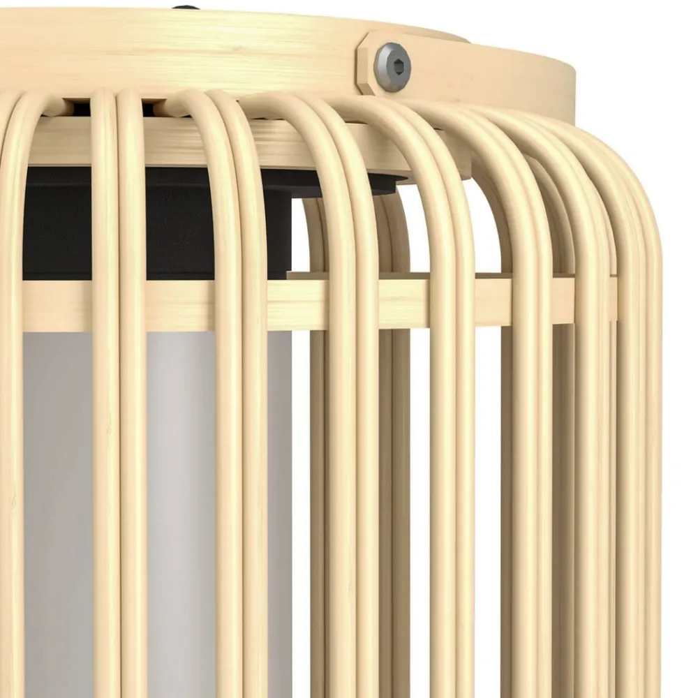 EGLO Solcellelamper > LED-lygte Marliano, lys træ, træ