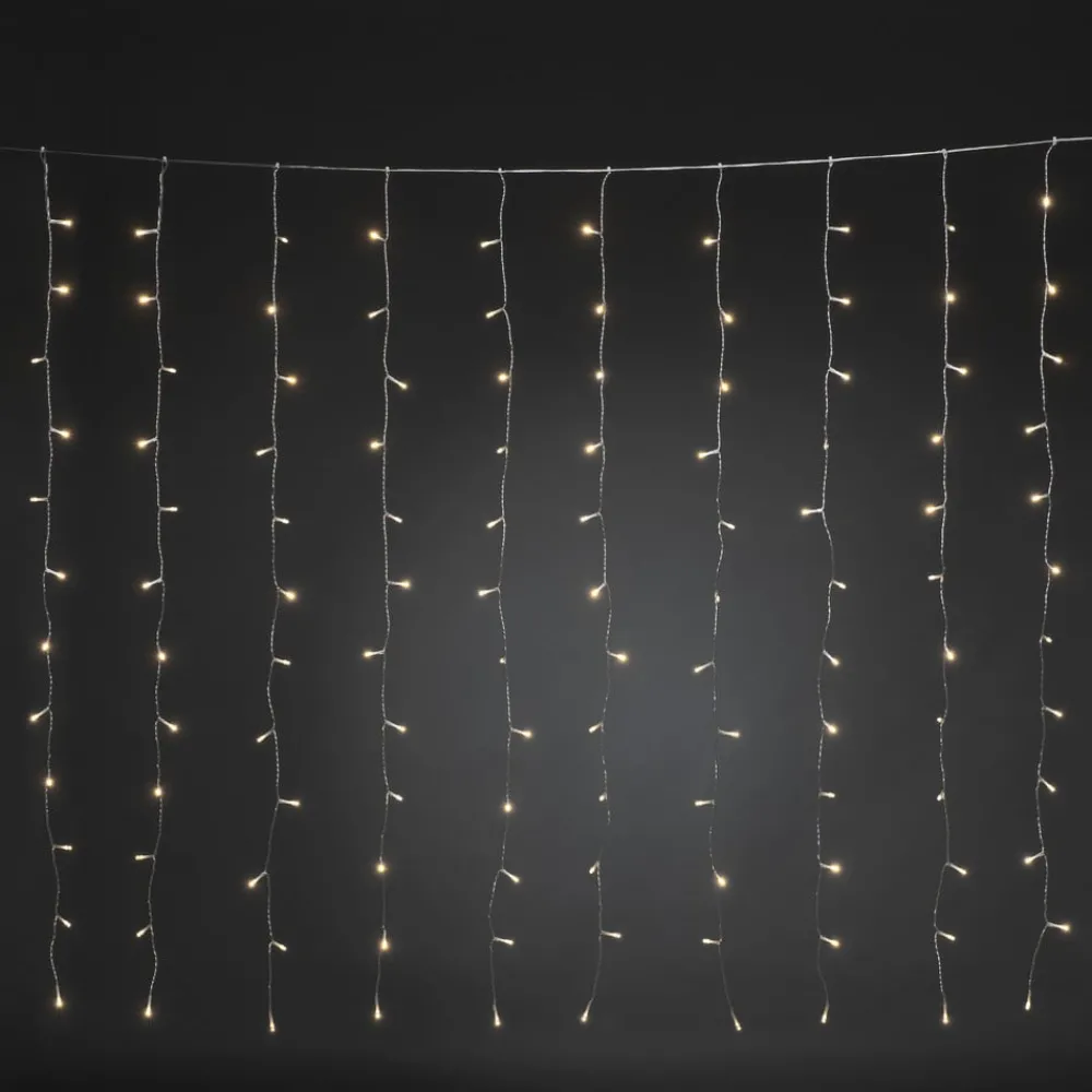 Konstsmide Christmas Dekorationsbelysning|Julepynt > LED-lysforhæng, 120 lyskilder, varmhvid