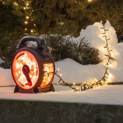 Julepynt|Julelys Udendørs ^ Konstsmide Christmas LED lyskæde Compact varm hvid 800 LED'er 17,58 m