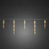Julepynt|Lysnet, Lysforhæng ^ Konstsmide Christmas LED lyskæde istappe 500 cm