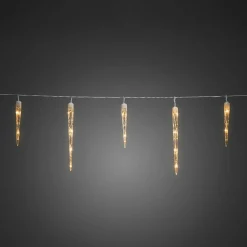 Julepynt|Lysnet, Lysforhæng ^ Konstsmide Christmas LED lyskæde istappe 500 cm