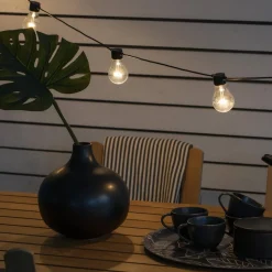 Konstsmide Christmas Dekorationsbelysning > LED-lyskæde ølhave basissæt, ravfarvet