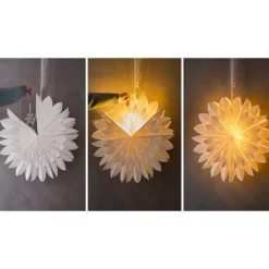 STAR TRADING Dekorationsbelysning > LED-lyskæde Lighty lysring til papirstjerner