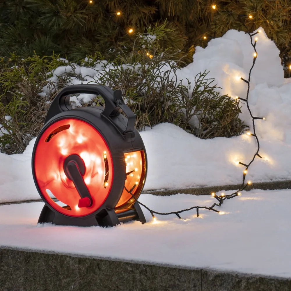 Konstsmide Christmas Julepynt|Julelys Udendørs > LED lyskæde Micro varm hvid 150-flamme 10,43 m