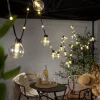 STAR TRADING Dekorationsbelysning > LED-lyskæder Bolla, klar, plast Længde 5,3 m 20-fl.
