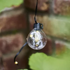STAR TRADING Dekorationsbelysning > LED-lyskæder Bolla, klar, plast Længde 5,3 m 20-fl.