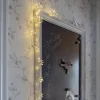 Dekorationsbelysning|Julelyskæder ^ STAR TRADING LED-lyskæder Dew Drop Flower, sølv, 140 cm, batteri