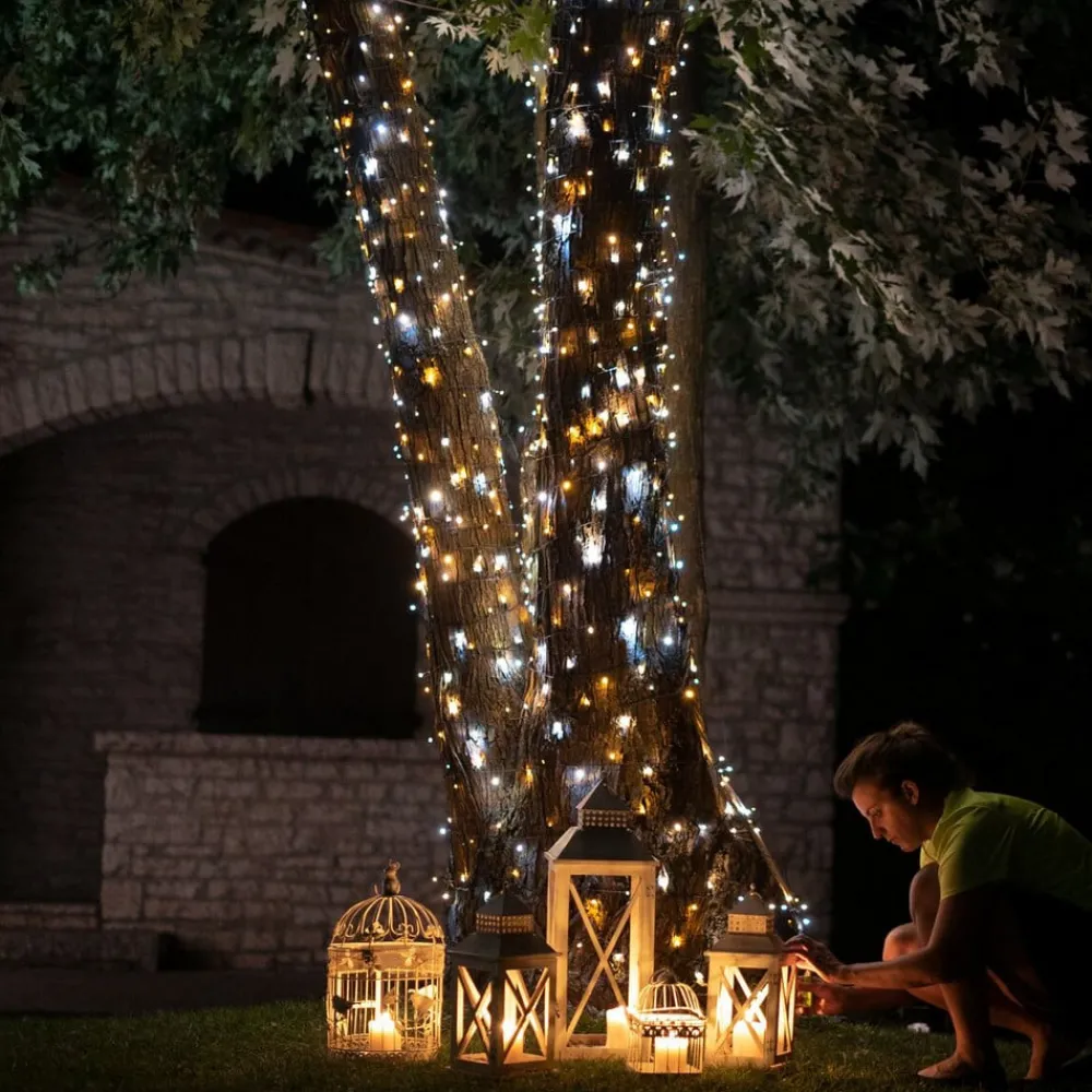 Dekorationsbelysning|Julepynt ^ twinkly LED-lyskæder CCT, 250-fl. 20 m sort