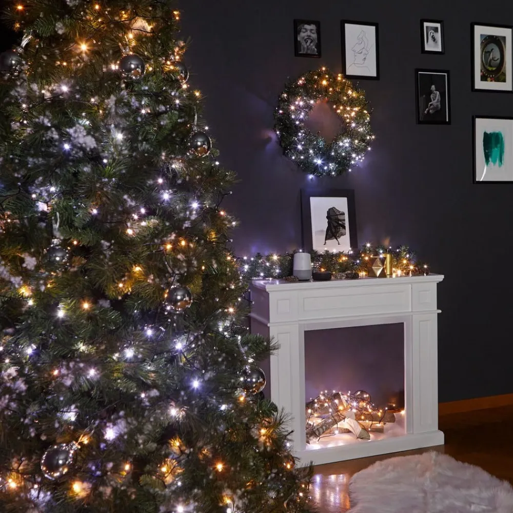 Dekorationsbelysning|Julepynt ^ twinkly LED-lyskæder CCT, 250-fl. 20 m sort