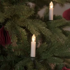 Konstsmide Christmas Dekorationsbelysning > LED-lyskæde top pærer IP20 rav 16-flamme