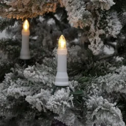 Konstsmide Christmas Dekorationsbelysning|Julepynt > LED-lyskæde top pærer IP44 rav 25-pærer