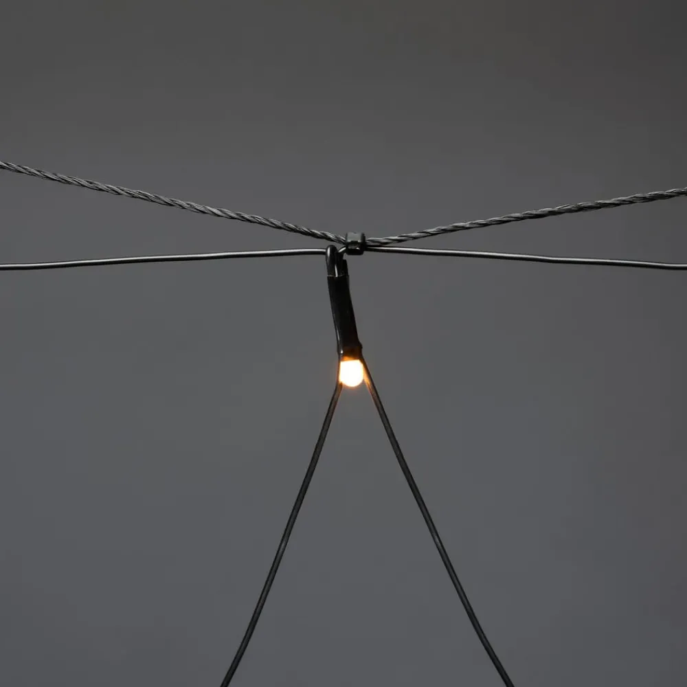 Konstsmide Christmas Julepynt|Lysnet, Lysforhæng > LED-lysnet til udendørs brug, 64 rækker 200x200 cm