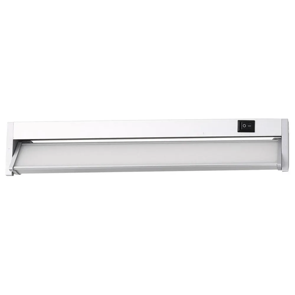G & L Handels GmbH Underskabsbelysning > LED-møbellampe til påbyg. 957, længde 34,8 cm